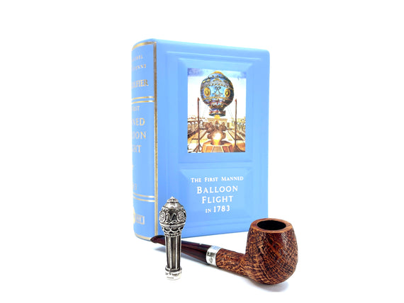 Pipa The White Spot Dunhill Montgolfier Pipe County 4101 Limited Edition 14 of 40 Pipes