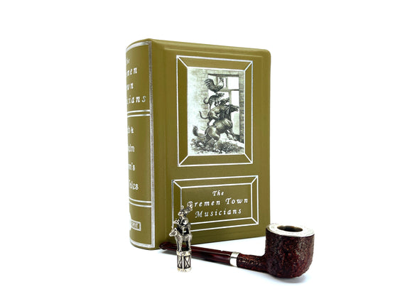 Pipa The White Spot Dunhill The Town Musicians of Bremen Pipe Cumberland 3106 Limited Edition 29 of 30 pipes