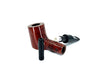 Floppy Pipe for Roller Tobacco Poker Exclusive Filter 9 mm Smooth Red
