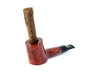 Toscano Poker cigar pipe Exclusive Floppy Filter 9 mm Smooth Red