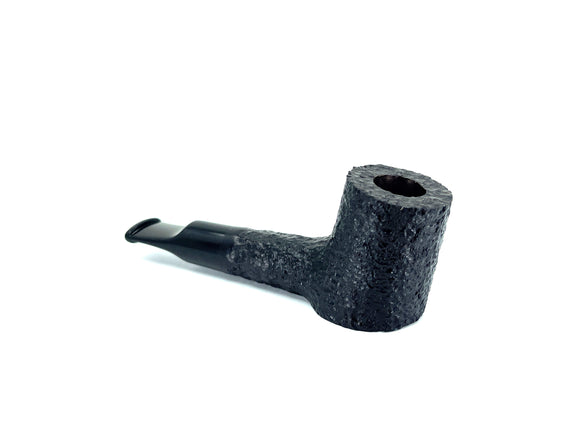 Pipa per sigaro Toscano Poker Esclusiva Floppy Filtro 9 mm Sabbiata Nera