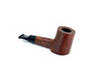 Cigar pipe Toscano Poker Exclusive Floppy Filter 9 mm Sandblasted Red