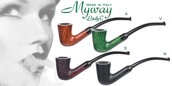 Pipa MYWAY Lady C Calabash by Lubinski
