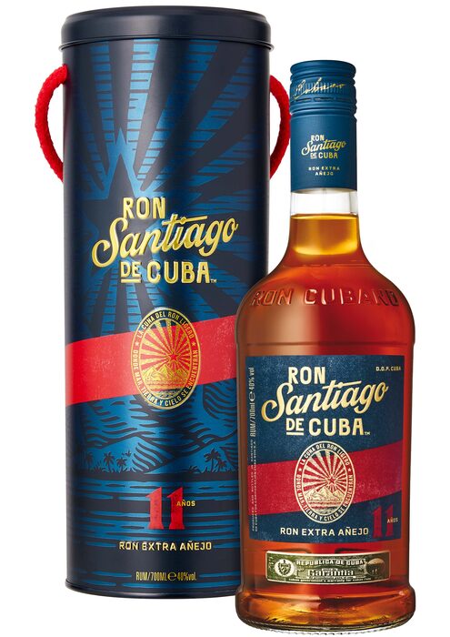 Rum Santiago de Cuba 11 y.o.