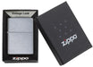 Zippo Lighter Street Chrome™ Vintage with Slashes 