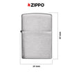 Accendino Zippo Classic Brushed Chrome