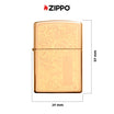 Zippo lighter Venetian® Brass 