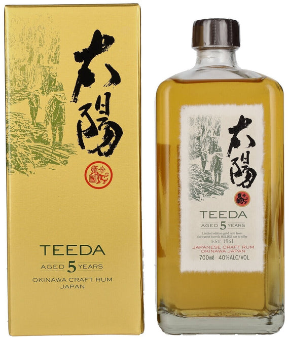 Teeda Aged 5 Years Japanese Okinawa Craft Rum