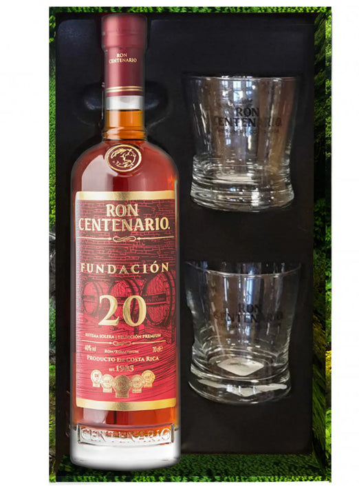 Rum Centenario Fundacion 20 años Réserves - Confezione