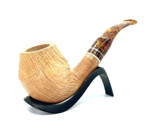 Pipa Volkan Pipe Alberto Paronelli Quercia da sughero Bent Bull Dog