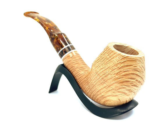 Pipa Volkan Pipe Alberto Paronelli Quercia da sughero Bent Bull Dog