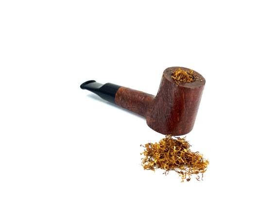 Floppy Pipe for Roller Tobacco Poker Exclusive Filter 9 mm Sandblasted Red