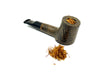 Floppy Pipe for Roller Tobacco Poker Exclusive Filter 9 mm Sandblasted Brown